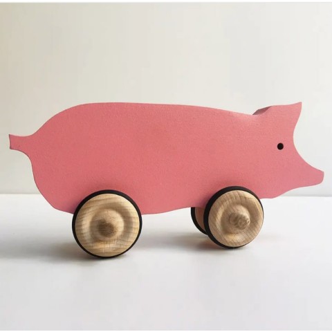 Voiture "Hubert le cochon"...