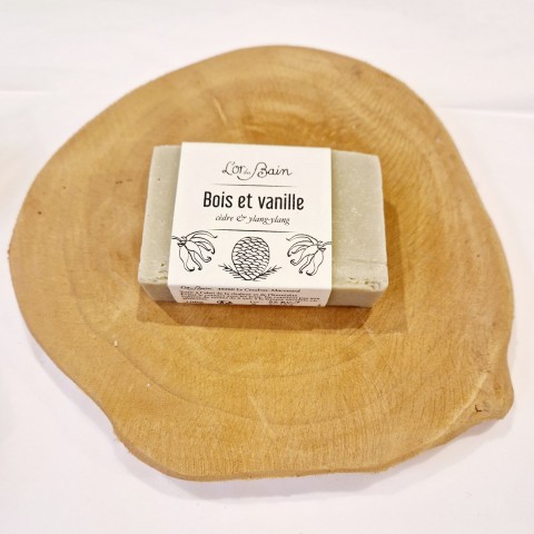 Savon "Bois et Vanille"...