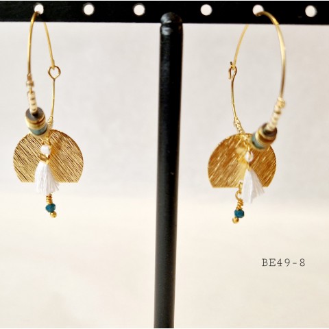 Boucles d'oreilles créoles...