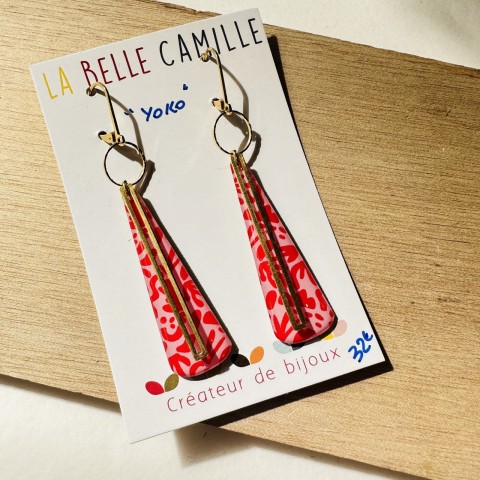 Boucles d'oreilles "YOKO"...