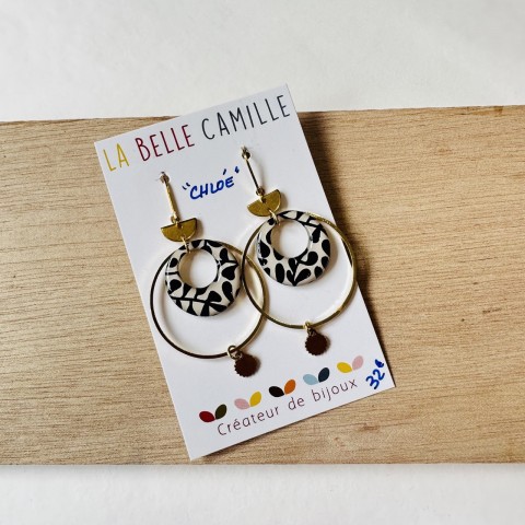 Boucles d'oreilles "CHLOE"...