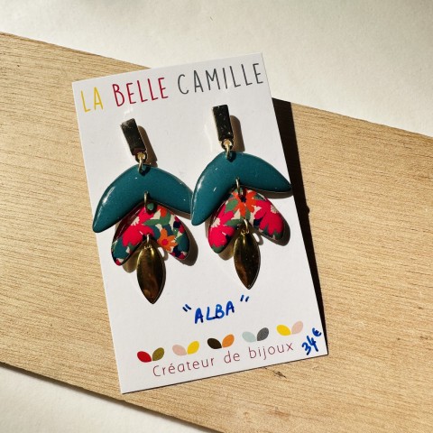 Boucles d'oreilles "ALBA"...